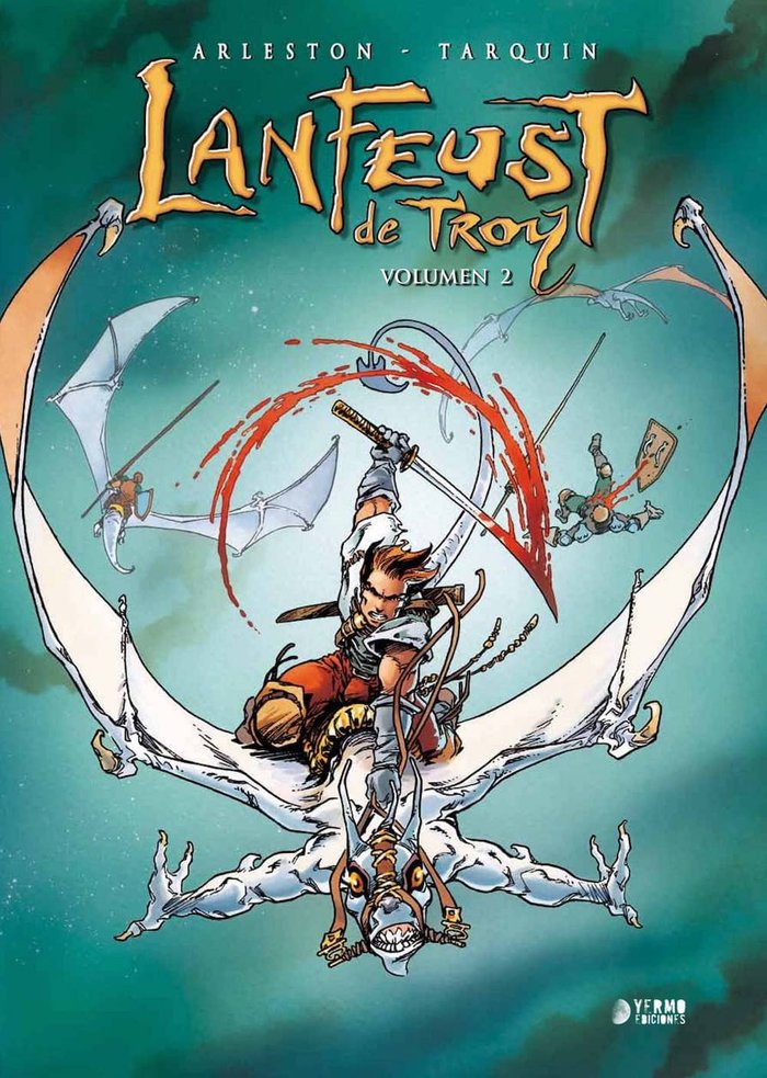LANFEUST DE TROY 02, de ARLESTON | portada del libro