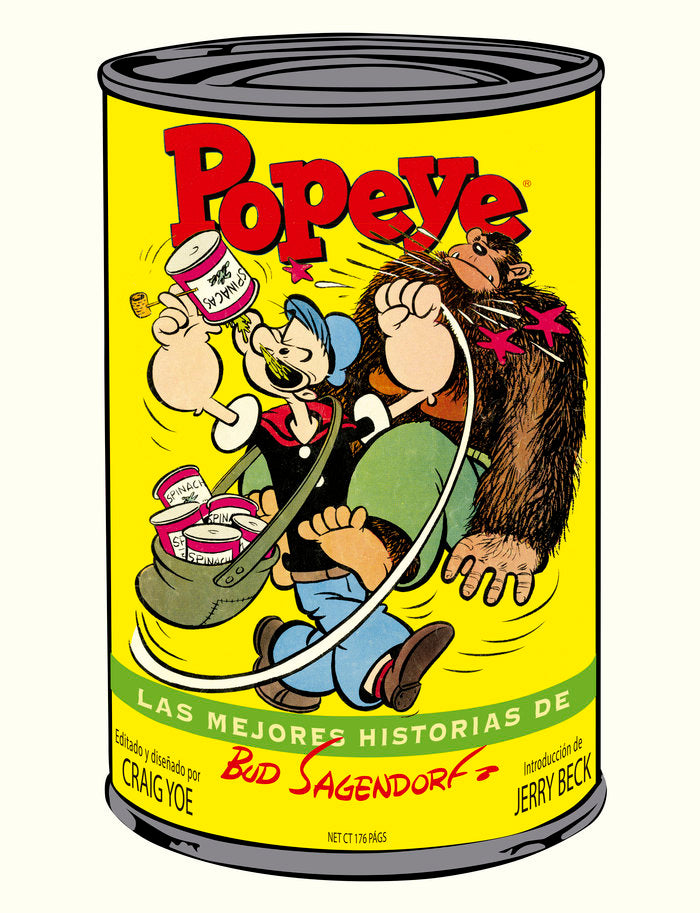 Popeye. Las mejores historias de Bud Sagendorf, de Sagendorf, Bud | portada del libro