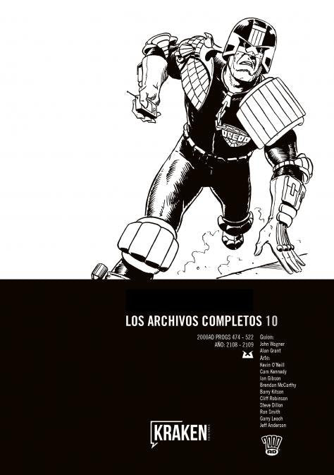 Juez Dredd. Los archivos completos 10, de Wagner, John | portada del libro