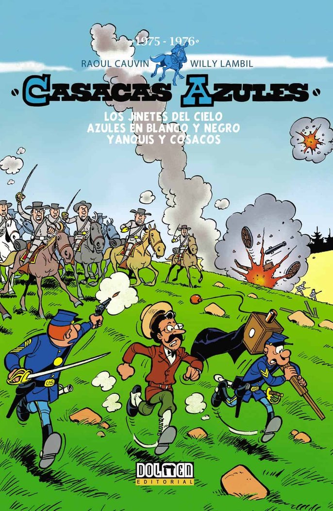 Casacas Azules 1975-1976, de Cauvin, Raoul | portada del libro