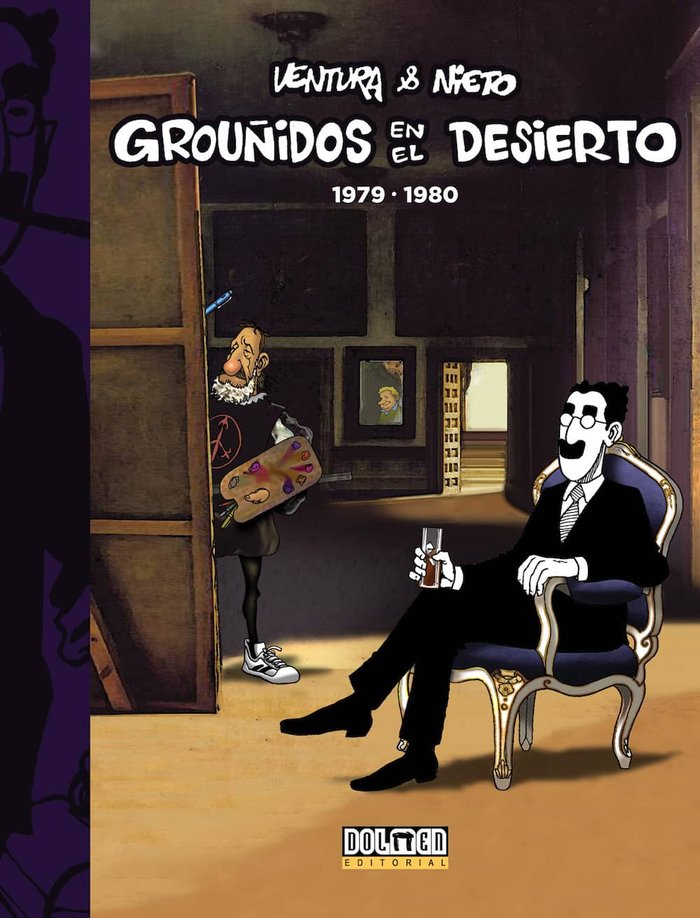 Grouñidos en el desierto 1979-1980, de Nieto, Miguel Angel | portada del libro