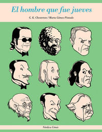 El hombre que fue jueves, de Chesterton, Gilbert Keith | portada del libro