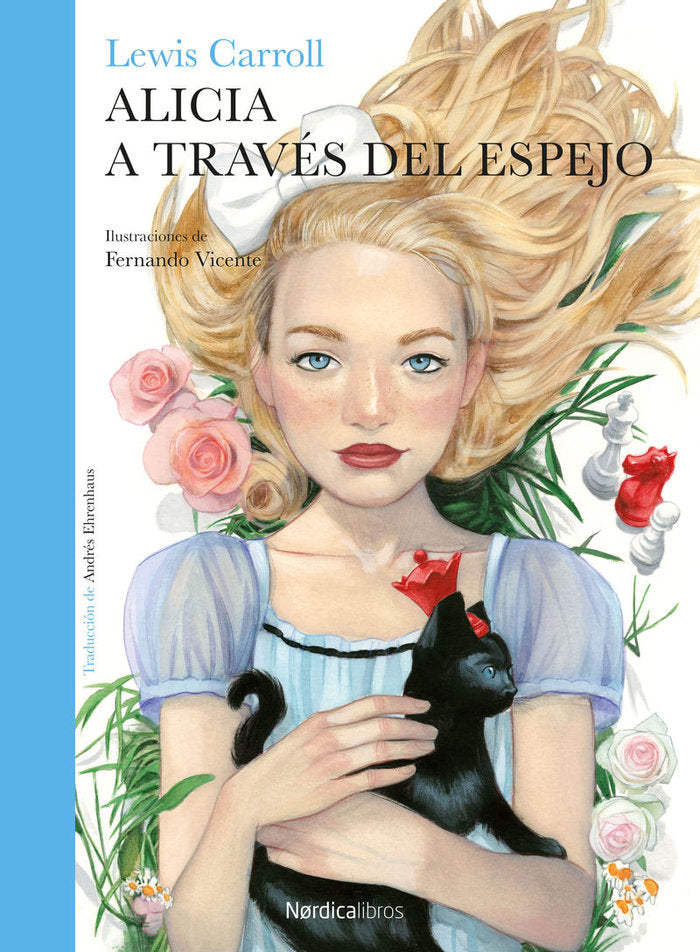 Alicia a través del espejo, de Carroll, Lewis | portada del libro