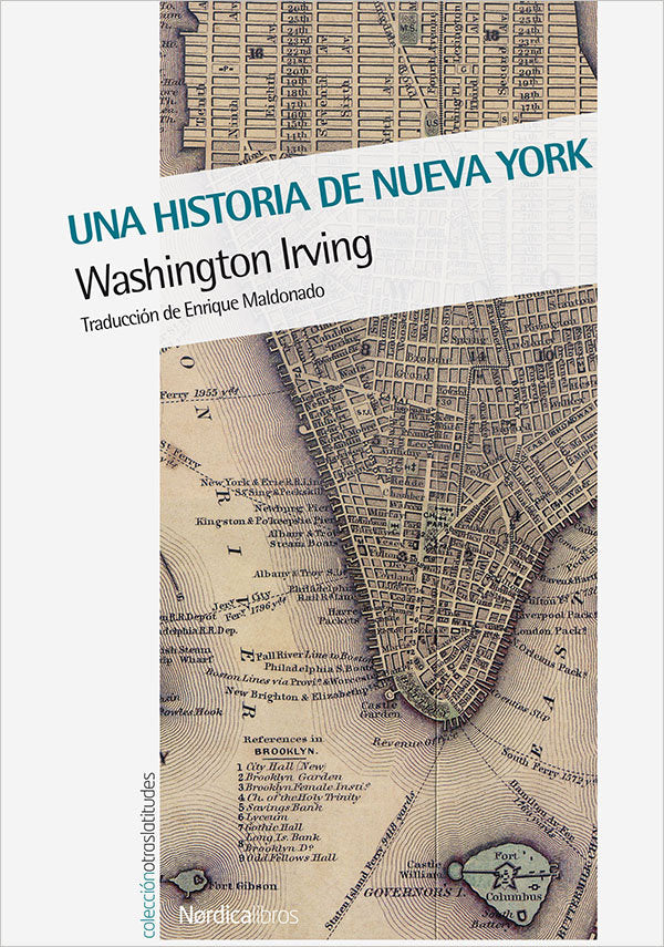 Una historia de Nueva York, de Irving, Washington | portada del libro