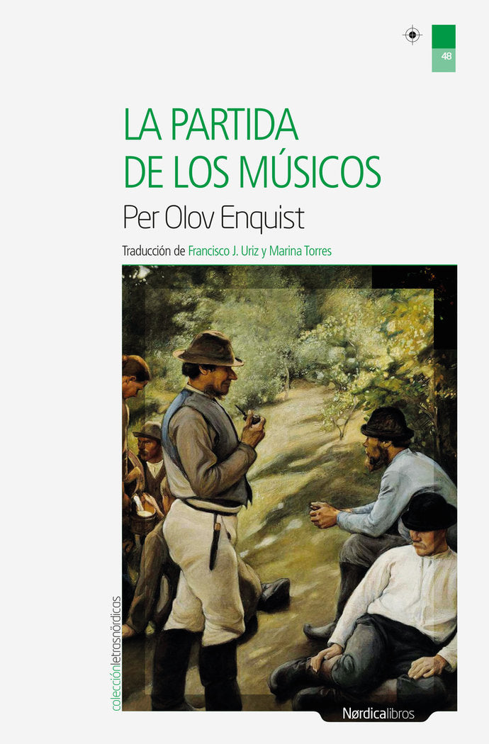 La partida de los músicos, de Enquist, Per Olov | portada del libro