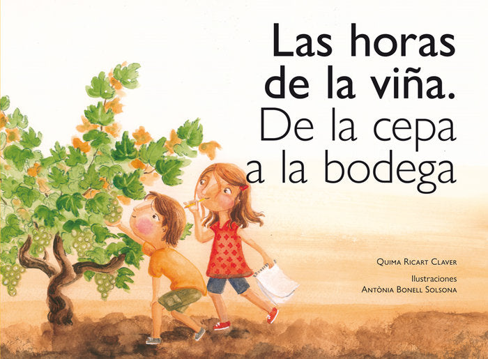 Las horas de la viña, de Ricart Claver, Quima | portada del libro