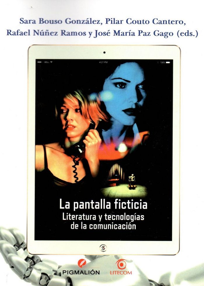 La pantalla ficticia, de Paz Gago | portada del libro