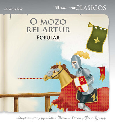 O mozo rei Artur, de Desconocido | portada del libro