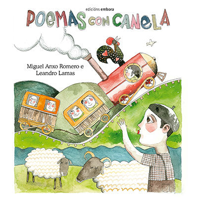 Poemas con canela, de Lamas, Leandro | portada del libro