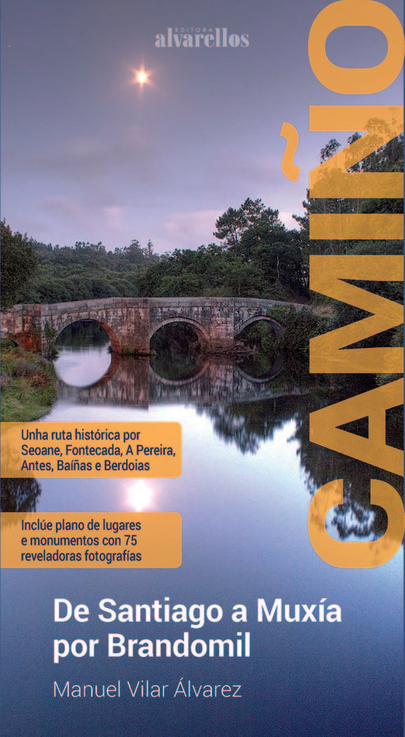 CAMIÑO DE SANTIAGO A MUXÍA POR BRANDOMIL, de Vilar Álvarez, Manuel | portada del libro