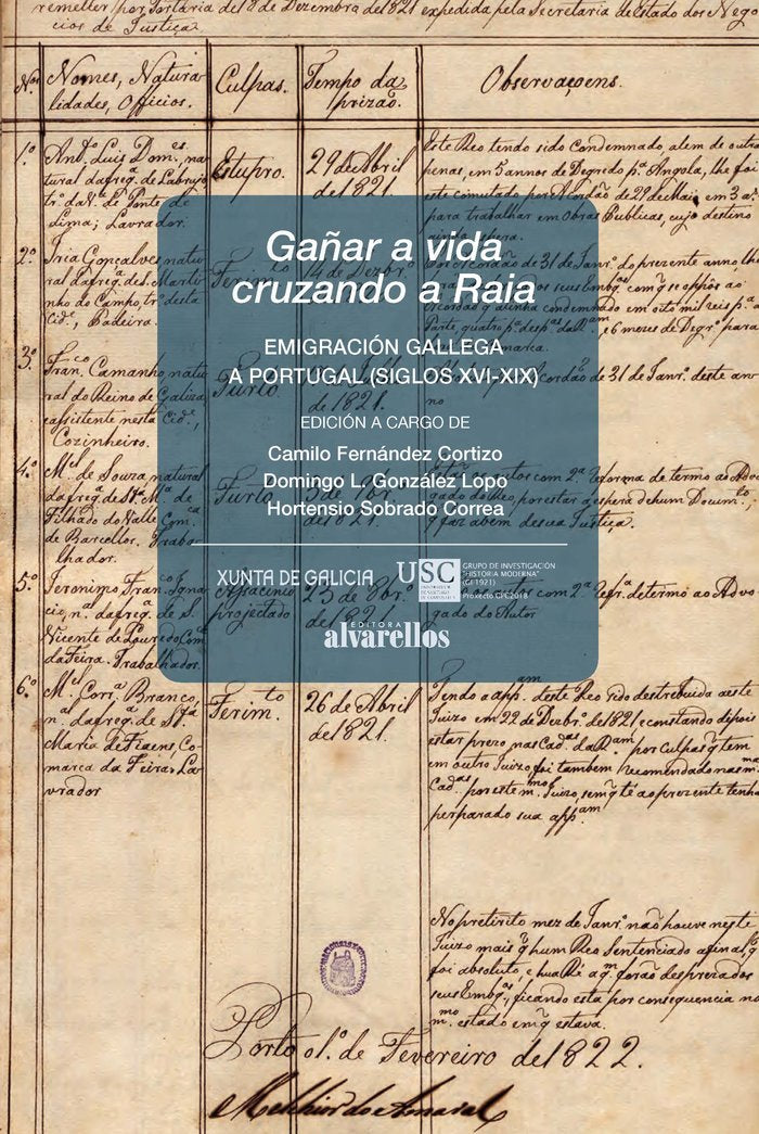 GAÑAR A VIDA CRUZANDO A RAIA, de Varios autores | portada del libro