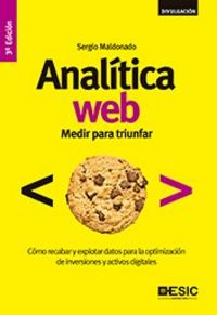 Analítica web, de Maldonado Elvira, Sergio | portada del libro