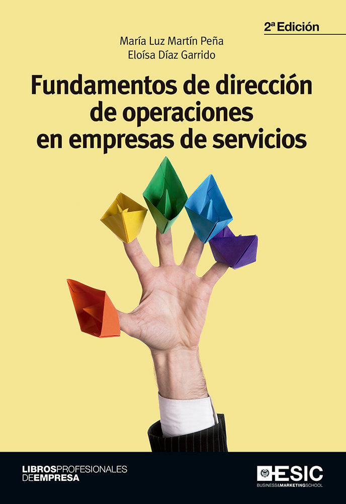Fundamentos de dirección de operaciones en empresas de servicios, de Martín Peña, María Luz | portada del libro