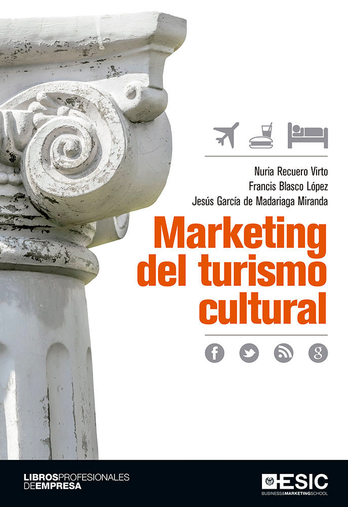 Marketing del turismo cultural, de Recuero Virto, Nuria | portada del libro