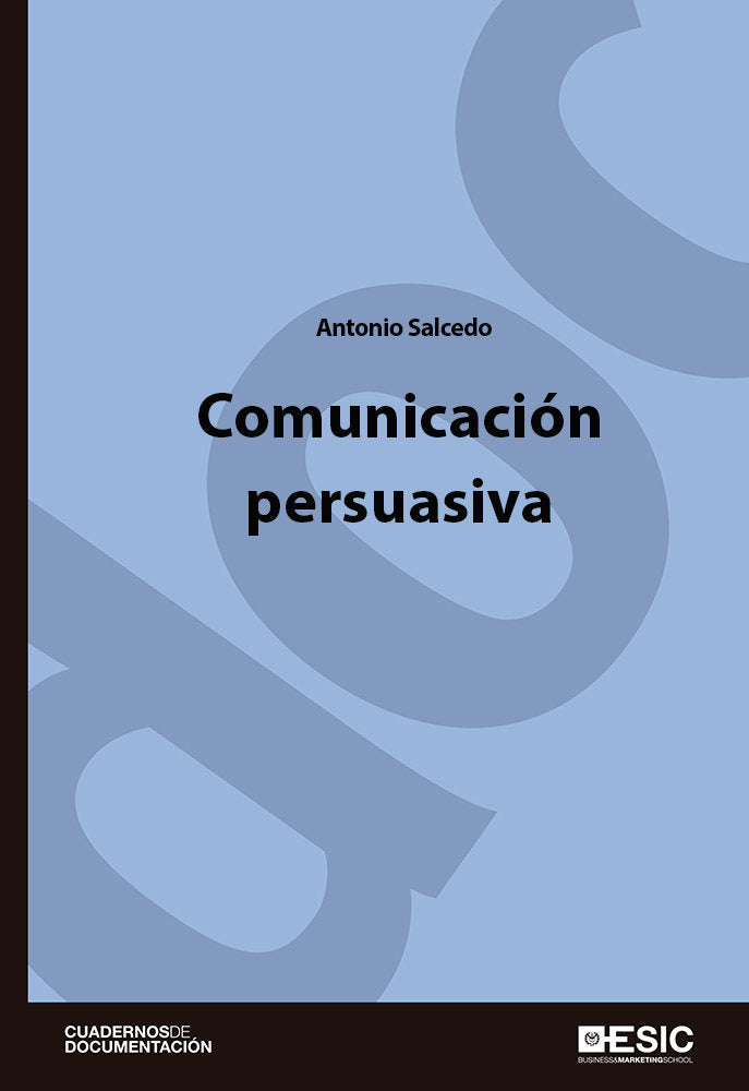 Comunicación persuasiva, de Salcedo Fernández, Antonio | portada del libro