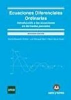 Ecuaciones diferenciales ordinarias, de LUIS RODRIGUEZ MARTIN | portada del libro