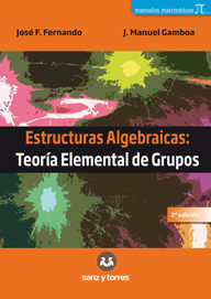 Estructuras algebraicas, de Gamboa | portada del libro