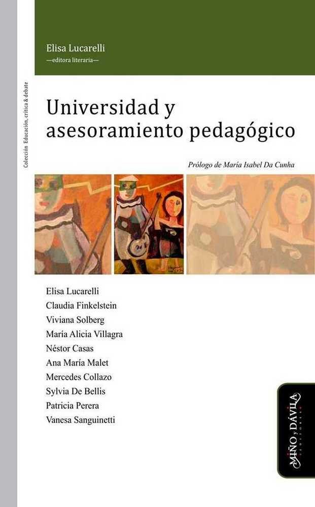 Universidad y asesoramiento pedagógico | portada del libro