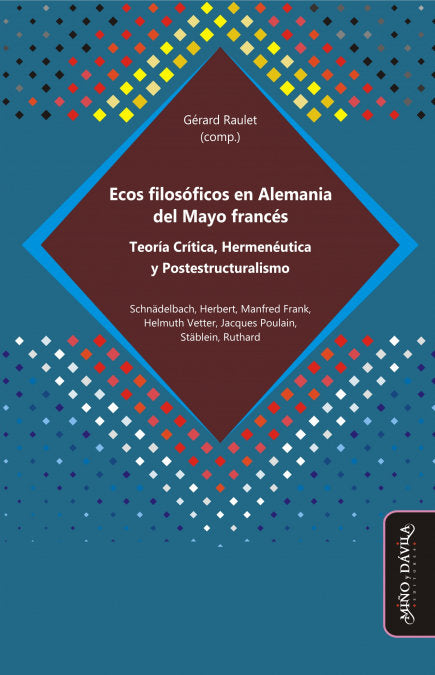 Ecos filosóficos en Alemania del Mayo francés, de Raulet (francés) | portada del libro
