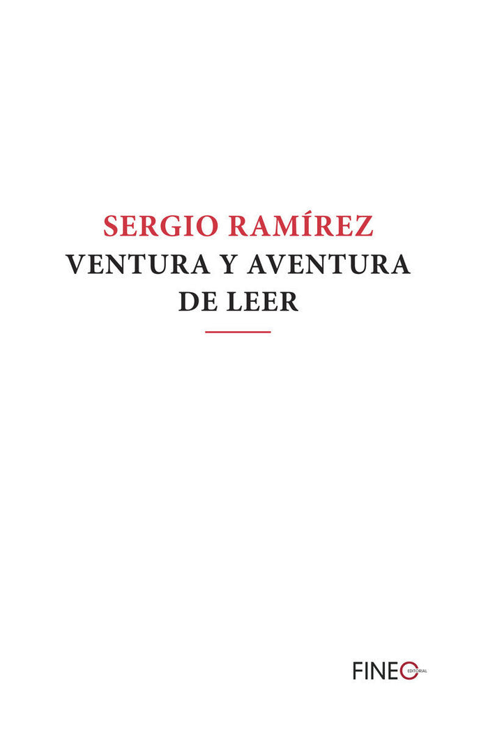 Ventura y aventura de leer, de RAMIREZ,SERGIO | portada del libro