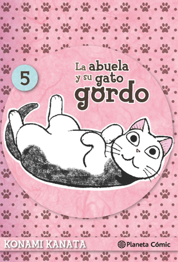La abuela y su gato gordo nº 05/08, de Kanata, Konami | portada del libro