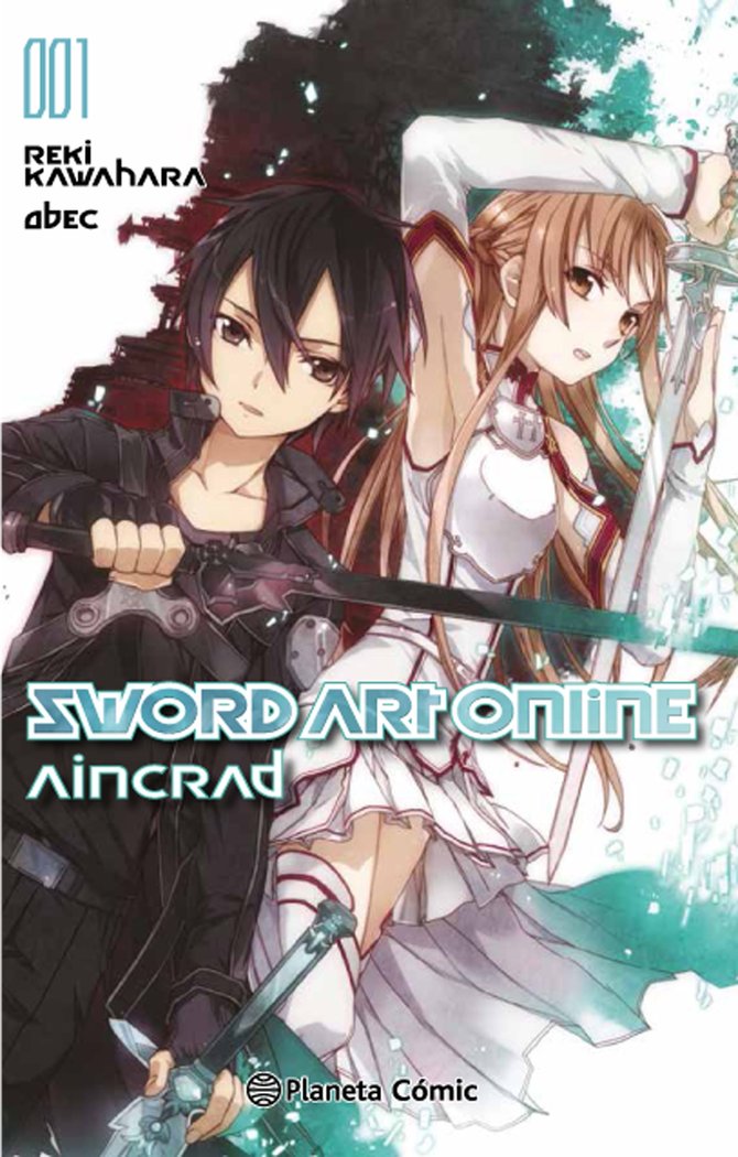 Sword Art Online nº 01 Aincrad nº 01/02 (novela), de Kawahara, Reki | portada del libro