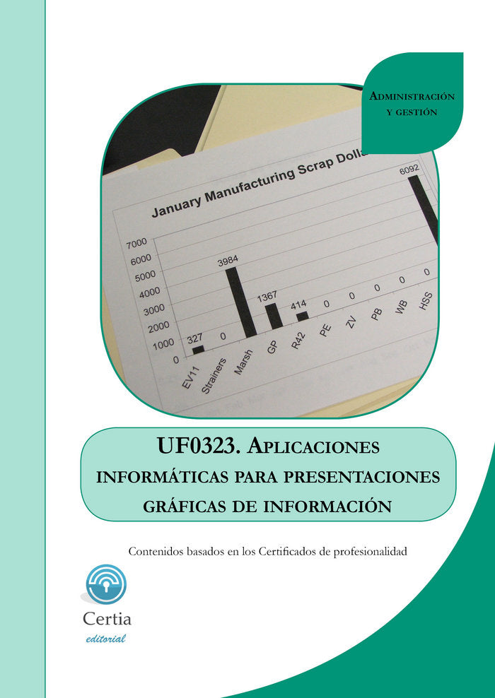 UF0323 Aplicaciones informáticas para presentaciones gráficas de información, de Certia Editorial (Cenepo Consult SLU) | port