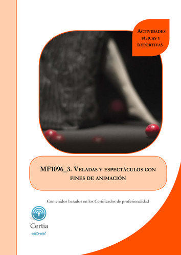 MF1096_3 Veladas y espectáculos con fines de animación, de Álvarez Martínez | portada del libro