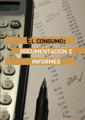 El consumo: documentación e informes, de Fontán Baquero | portada del libro