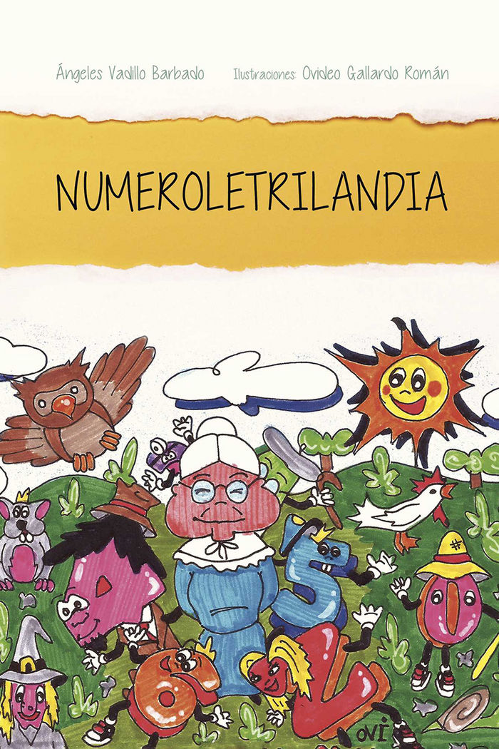 Numeroletrilandia, de Vadillo Barbado, Ángeles | portada del libro
