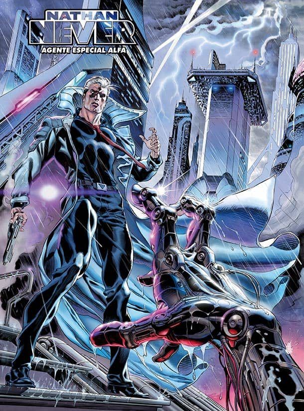 NATHAN NEVER: AGENTE ESPECIAL ALFA, de SERRA | portada del libro