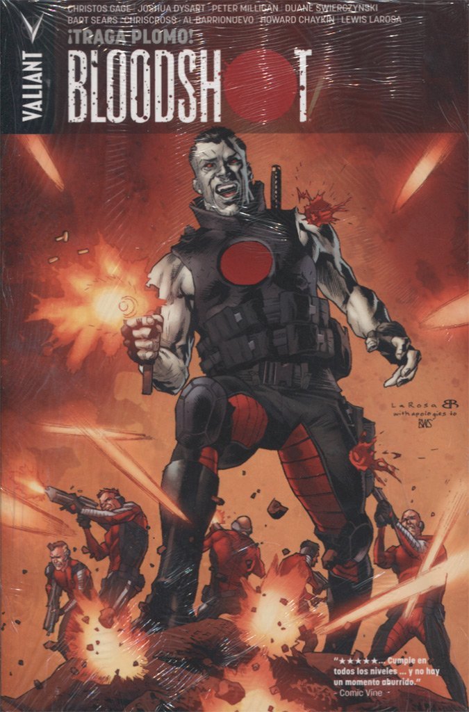 PACK VALIANT 04: BLOODSHOT, de SWIERCZYNSKI | portada del libro