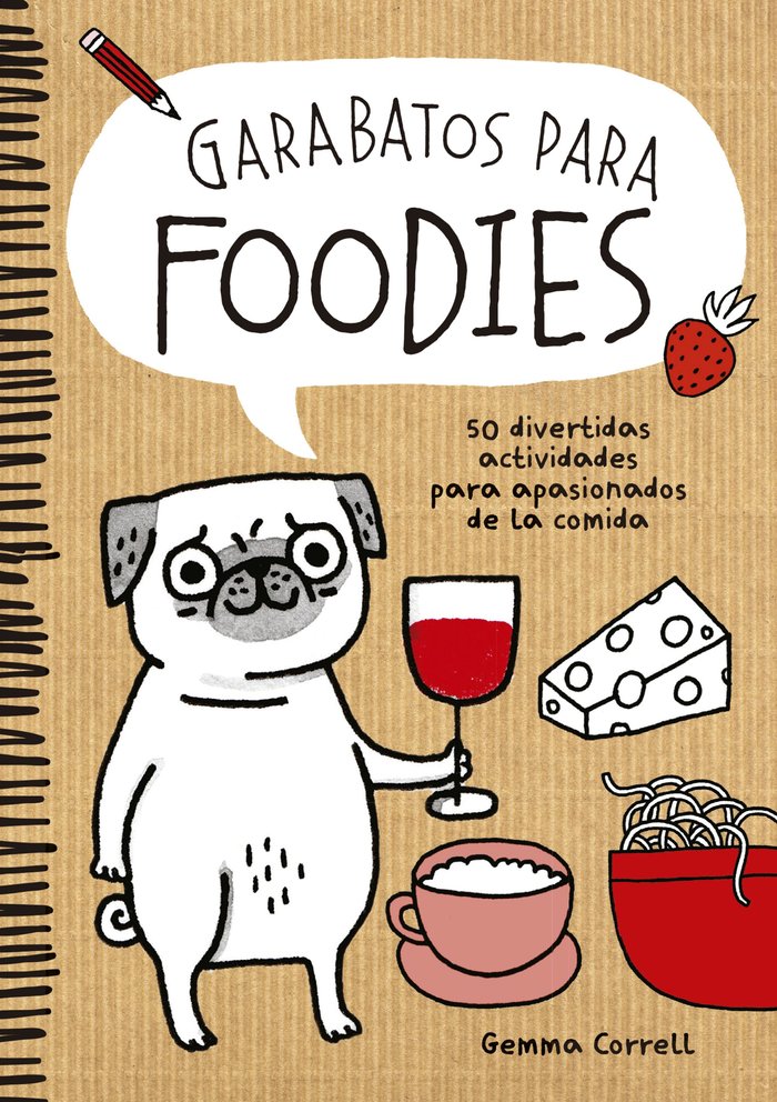Garabatos para foodies, de Correll | portada del libro