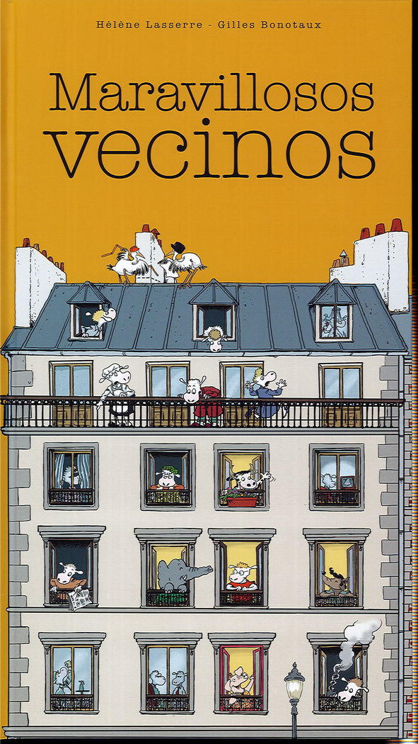 MARAVILLOSOS VECINOS, de Lasserre | portada del libro