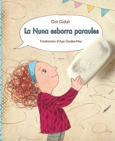 Nuna borra palabras, de Gidali, Orit | portada del libro