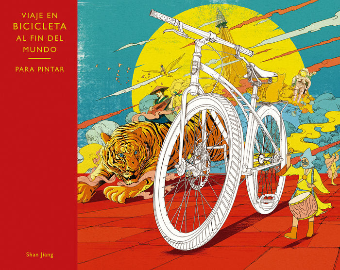 Viaje al fin del mundo en bicicleta. Para pintar, de Jiang, Shan | portada del libro