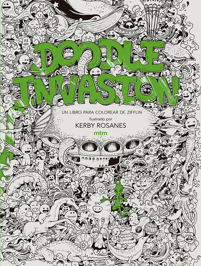 Doodle Invasion, de Rosanes, Kerby | portada del libro