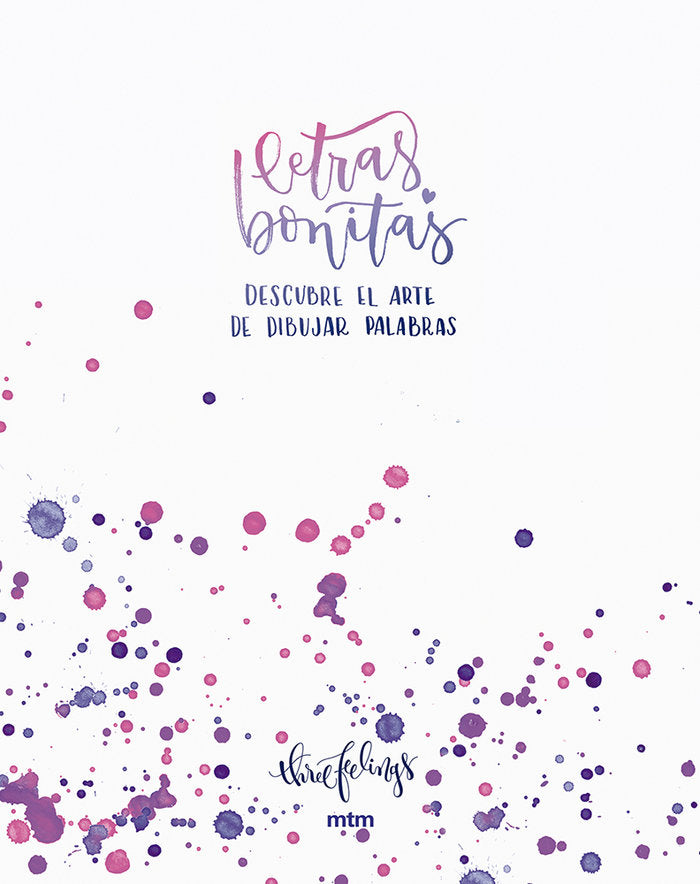 Letras Bonitas, de ThreeFeelings | portada del libro