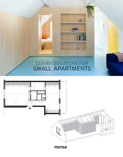 CLEVER SOLUTIONS FOR SMALL APARTMENTS, de A.A.V.V. | portada del libro