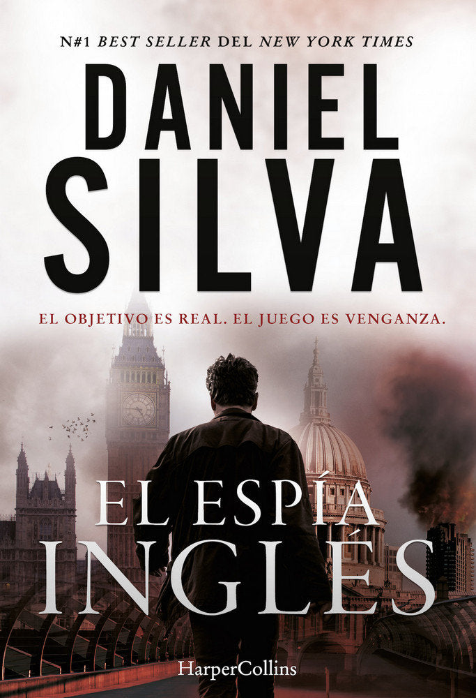 El espía inglés, de Silva, Daniel | portada del libro