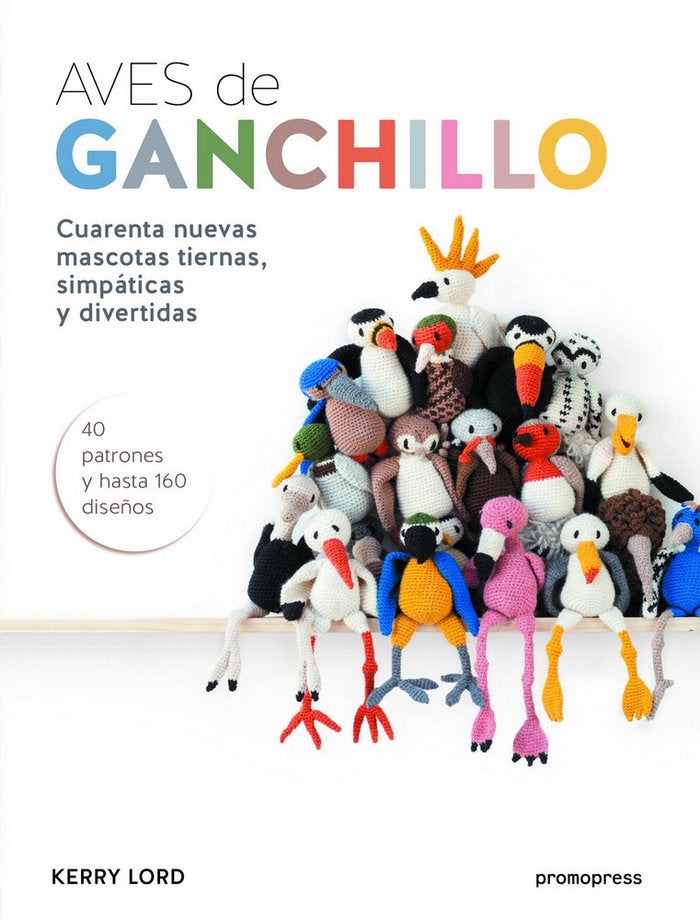 Aves de ganchillo, de Lord | portada del libro