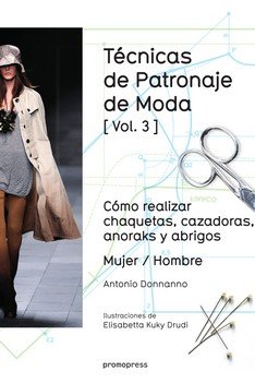 TECNICAS DE PATRONAJE DE MODA, de DONNANNO, ANTONIO | portada del libro
