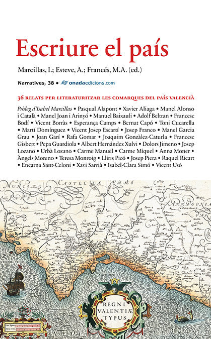 Escriure el país, de Varios autores | portada del libro