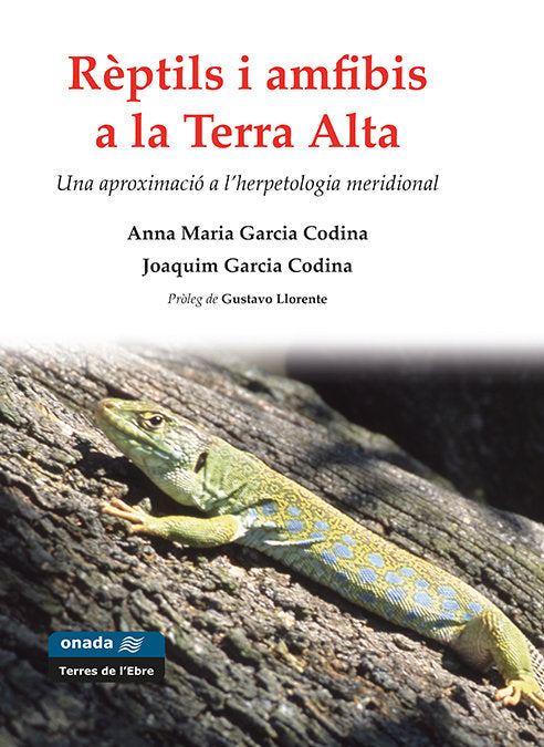 Rèptils i amfibis a la Terra Alta, de Garcia Codina, Anna Maria | portada del libro