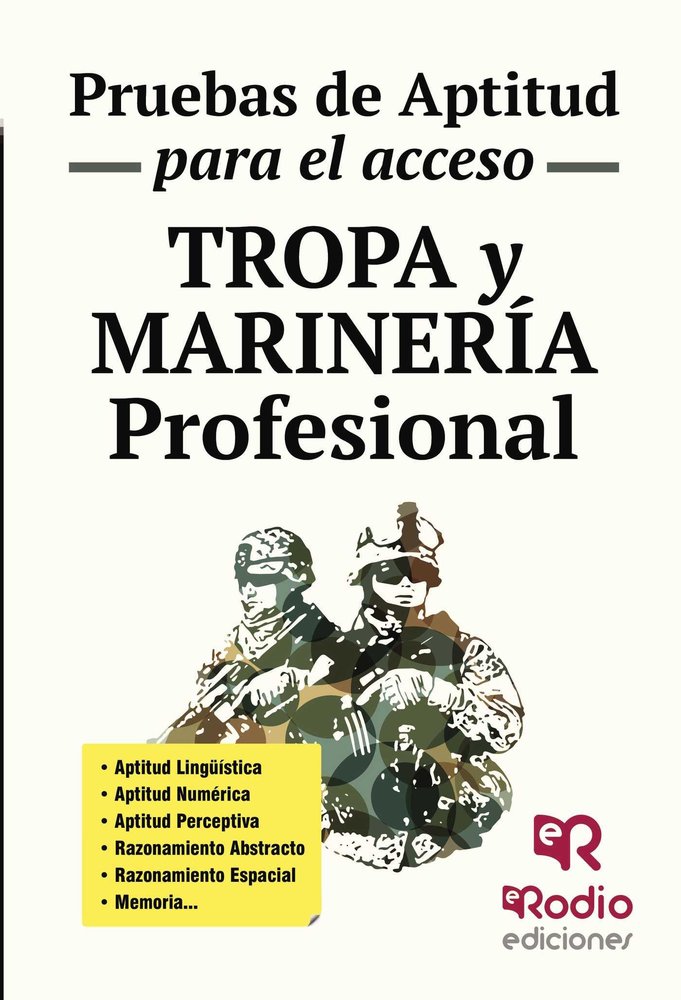 Tropa y Marinería profesional. Pruebas de aptitud para el acceso, de Psicoactiva 2013, S.l. | portada del libro