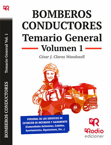 Bomberos. Temario General, de Varios autores | portada del libro