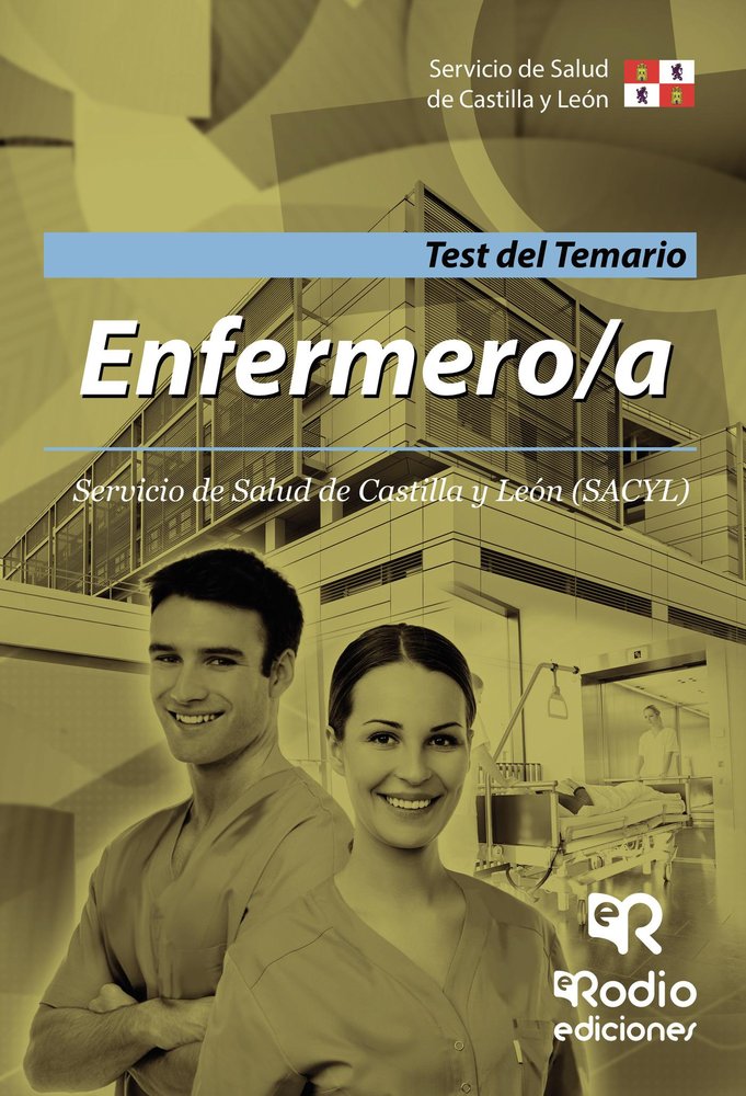 Enfermero. Test del Temario. Servicio de Salud de Castilla y León, de Varios autores | portada del libro