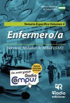 ENFERMERO-A DEL SAS. TEMARIO ESPECÍFICO VOLUMEN 4, de Varios autores | portada del libro