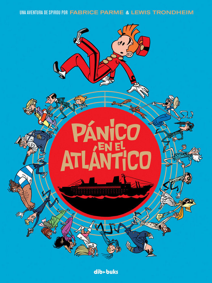 Pánico en el Atlántico, de Trondheim, Lewis | portada del libro
