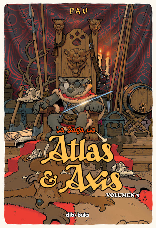 La saga de Atlas y Axis 3, de Pau | portada del libro